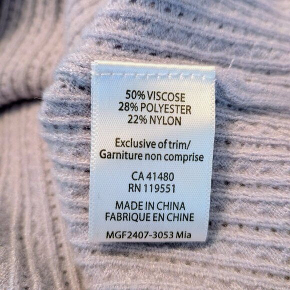 Gentle Fawn Mia V-Neck Pullover | Lavender | Women’s L - Picture 7 of 9